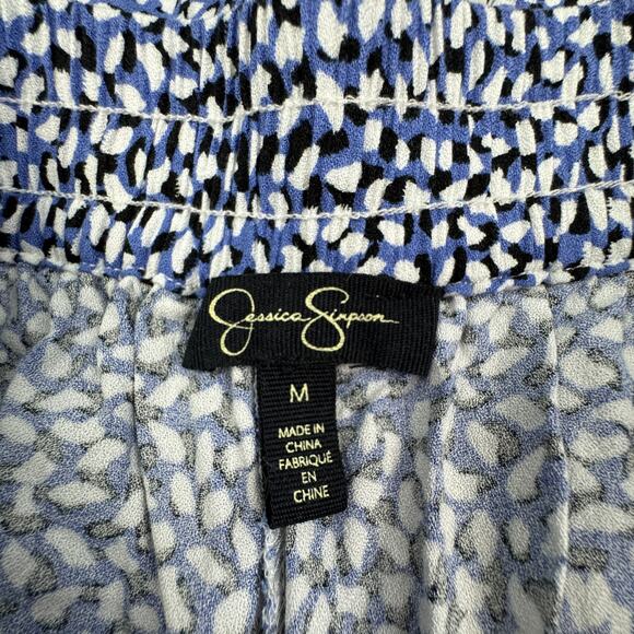 Jessica Simpson Abstract Lightweight Pull On Wide Leg Pants Women's Size Medium - Picture 4 of 7